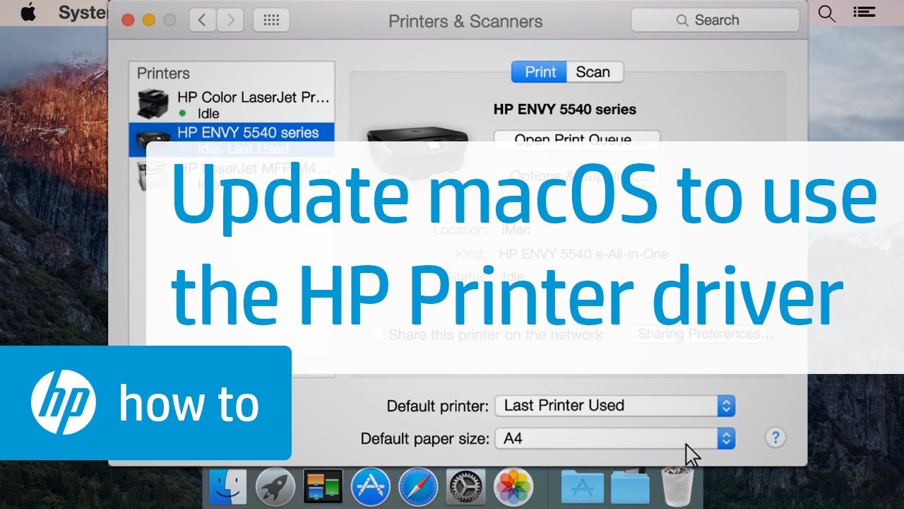 mac driver for hp printer